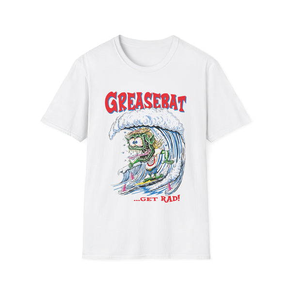 Radical Surf Fink! wearing a Greasebat club shirt!  on a Unisex Softstyle T-Shirt