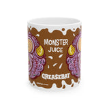 MONSTER JUICE Greasebat Ceramic Mug, 11oz and 15oz!