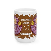 MONSTER JUICE Greasebat Ceramic Mug, 11oz and 15oz!