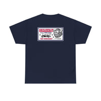 GREASEBAT 2 SIDED work shirt! 24 HOUR TOWING Heavy Cotton Tee