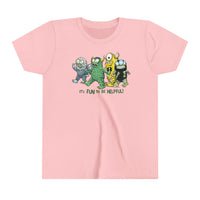 GREASEBAT and friends, helping! Youth Short Sleeve Tee