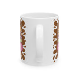 MONSTER JUICE Greasebat Ceramic Mug, 11oz