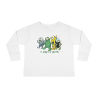 Greasebat and friends being very helpful! Toddler Long Sleeve Tee