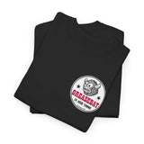 GREASEBAT 2 SIDED work shirt! 24 HOUR TOWING Heavy Cotton Tee