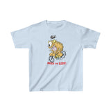 BORN TO RIDE BIKES! Kids Heavy Cotton™ Tee