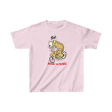 BORN TO RIDE BIKES! Kids Heavy Cotton™ Tee