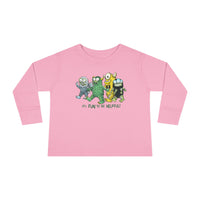 Greasebat and friends being very helpful! Toddler Long Sleeve Tee